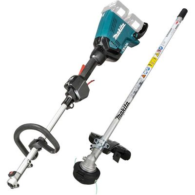 Makita DUX60 Twin 18v LXT Cordless Brushless Split Shaft Garden Multi Tool Set No Batteries No Battery Charger