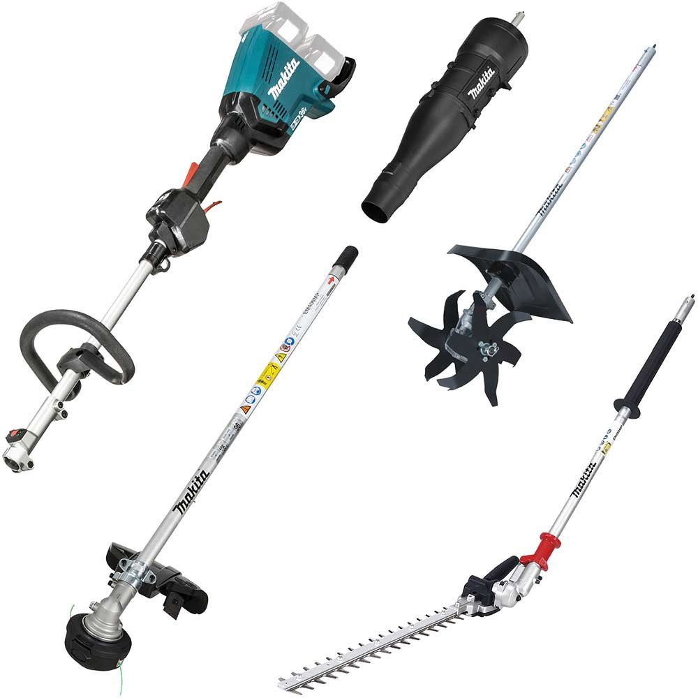 Makita DUX60 Twin 18v LXT Cordless Brushless Split Shaft Garden Multi Tool Set No Batteries No Battery Charger - Image 1