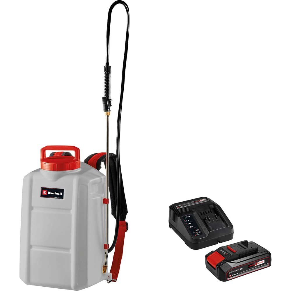 Einhell GE-WS 18/150 Li 18v Cordless Weed Sprayer 15l 1 x 2.5ah Li-ion Battery Charger - Image 1