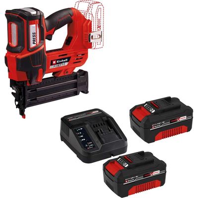 Einhell Professional FIXETTO 18/50 N 18v Cordless Nail Gun 1 x 5.2ah Plus Li-ion Battery Charger No Case