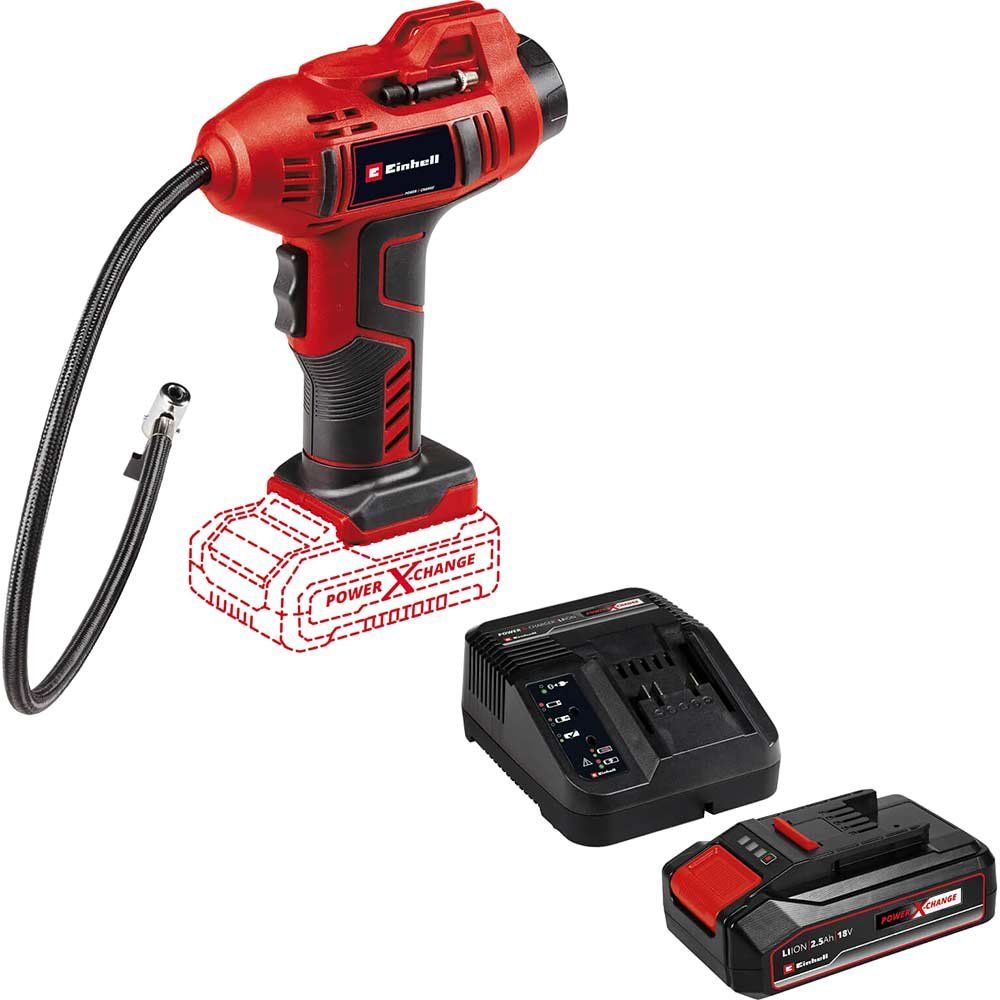 Einhell CE-CC 18 Li 18v Cordless Car Compressor Air Inflator 1 x 2.5ah Li-ion Battery Charger - Image 1