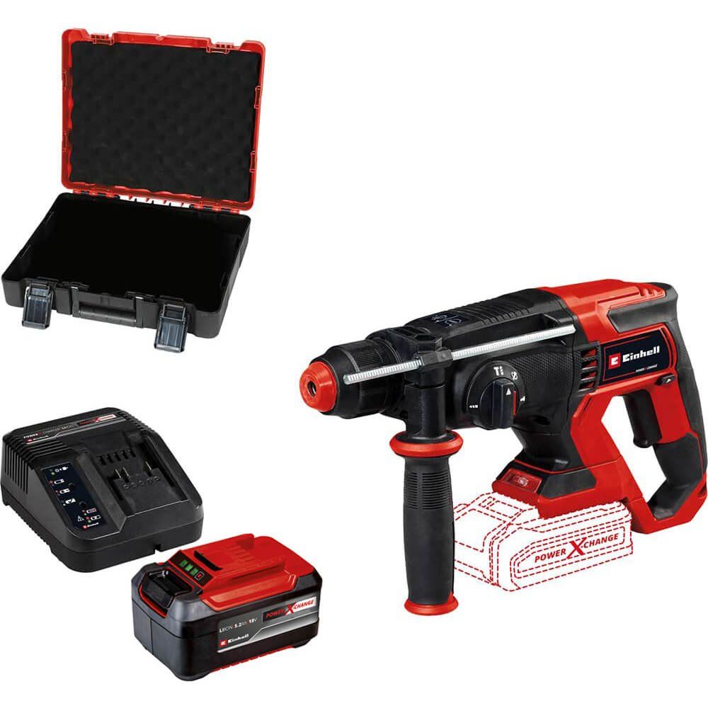 Einhell TE-HD 18/20 Li 18v Cordless SDS Plus Rotary Hammer Drill 4 Mode - Image 1