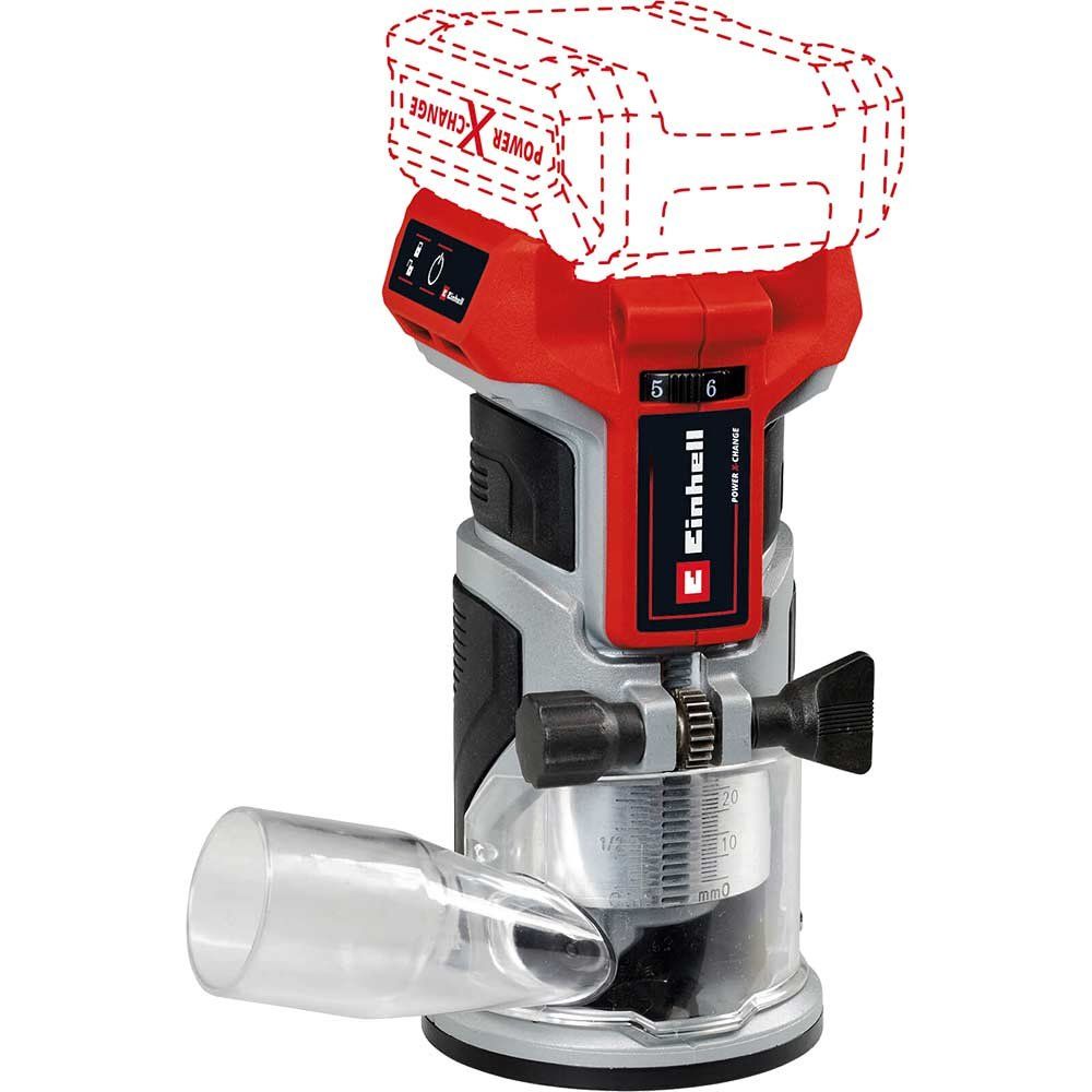 Einhell Professional TP-ET 18 Li BL 18v Cordless Brushless Trim Router - Image 1