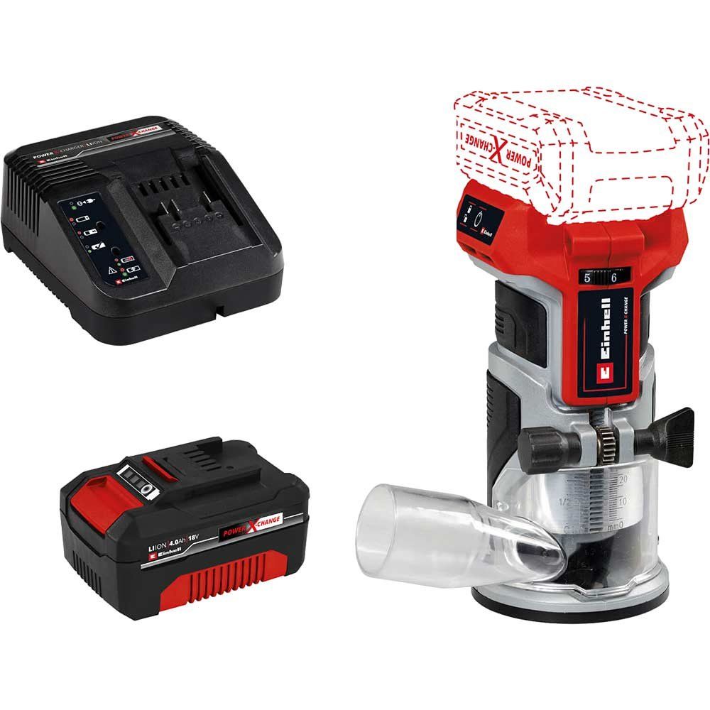 Einhell Professional TP-ET 18 Li BL 18v Cordless Brushless Trim Router - Image 1