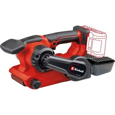 Einhell Professional TP-BS 18/457 BL 18v Cordless Brushless Belt Sander 75mm 2 x 4ah Li-ion Battery Charger No Case