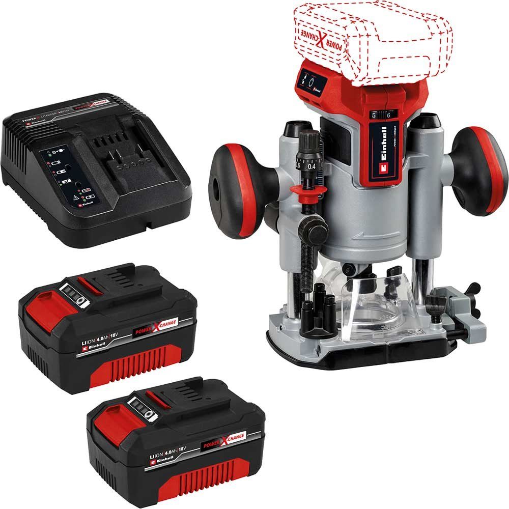 Einhell Professional TP-RO 18 Li BL 18v Cordless Brushless Plunge Router 1 x 2.5ah Li-ion Battery Charger No Case - Image 1