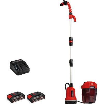 Einhell GE-PP 18 RB Li 18v Cordless Rain Barrel Pump 3000 l/h 2 x 2.5ah Li-ion Battery Charger
