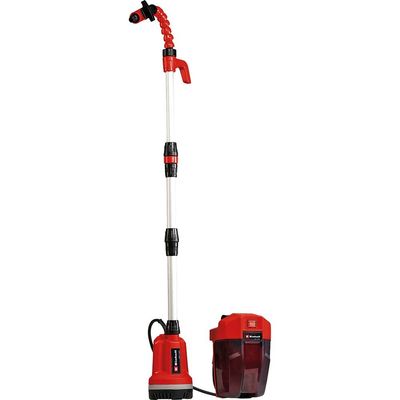 Einhell GE-PP 18 RB Li 18v Cordless Rain Barrel Pump 3000 l/h 2 x 4ah Li-ion Battery Charger