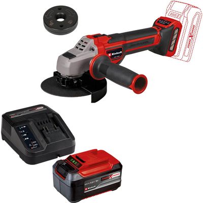 Einhell Professional TP-AG 18/125 CE Q Li 18v Cordless Quick Fix Angle Grinder 125mm