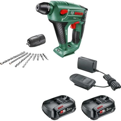 Bosch UNEO MAXX 18 LI P4A 18v Cordless Rotary Hammer Drill 1 x 2ah Li-ion Battery Charger No Case