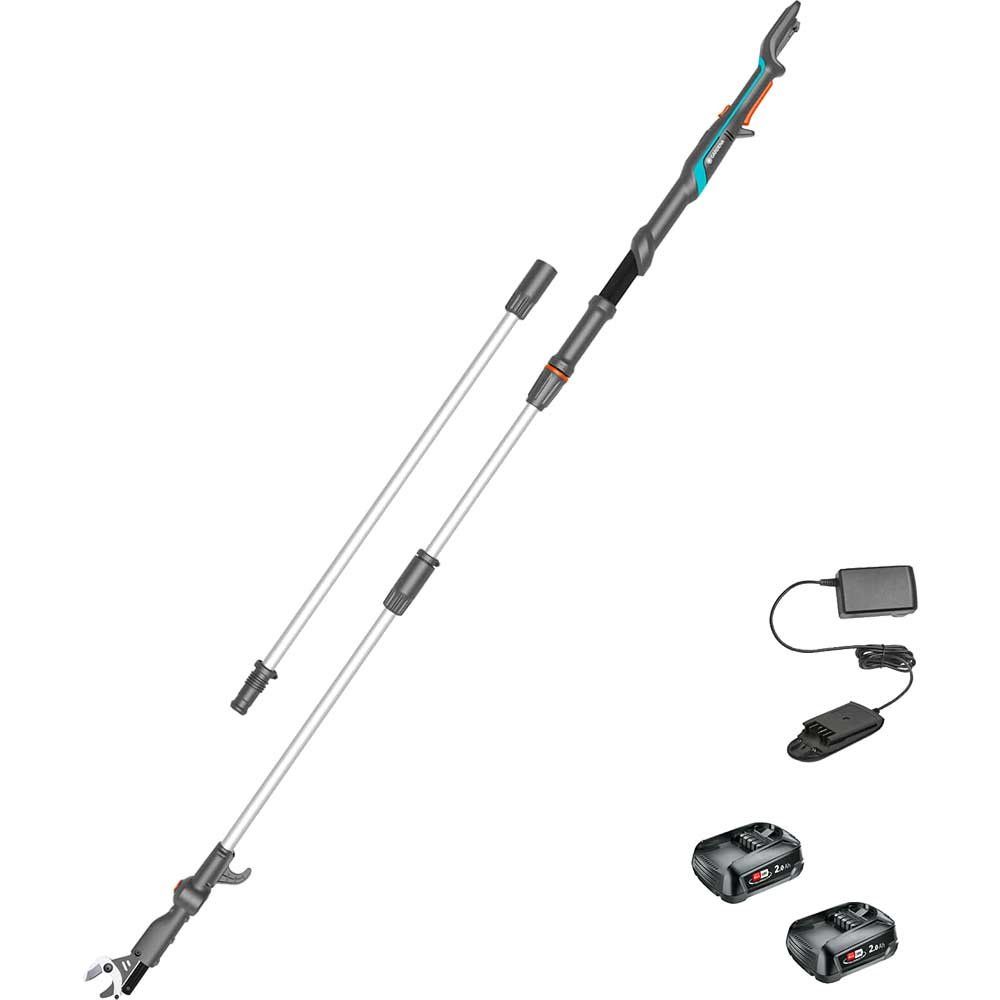 Gardena HIGHCUT 360 P4A 18v Cordless Telescopic Tree Pruner - Image 1