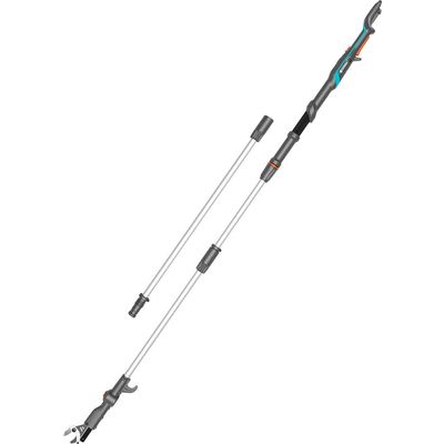 Gardena HIGHCUT 360 P4A 18v Cordless Telescopic Tree Pruner 2 x 2ah Li-ion Battery Charger