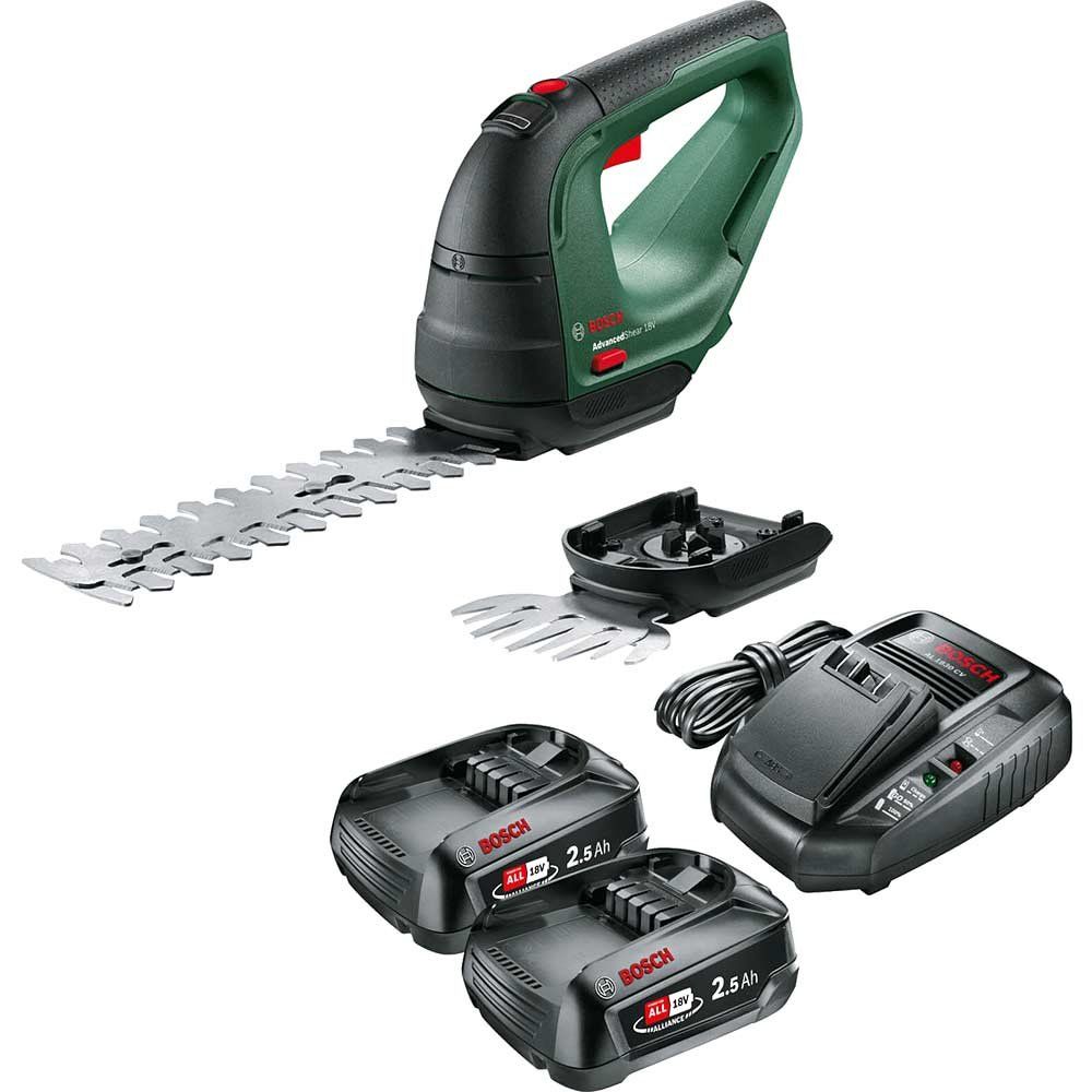 Bosch ADVANCEDSHEAR P4A 18v Cordless Grass and Shrub Shears - Image 1