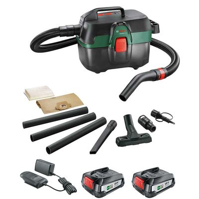 Bosch ADVANCEDVAC 18V-8 P4A 18v Cordless Portable Wet and Dry Vacuum Cleaner 8L