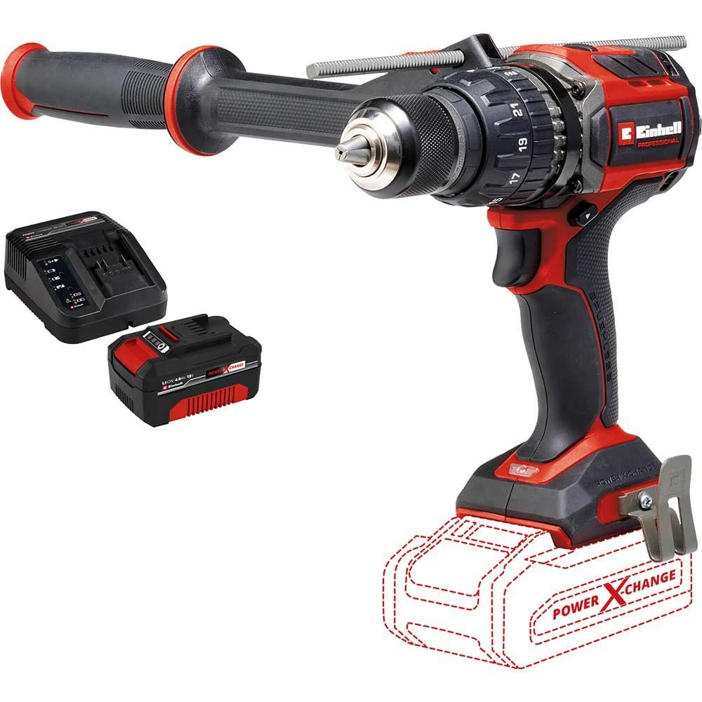 Einhell Professional TP-CD 18/120 Li-I BL 18v Cordless Brushless Combi Drill 1 x 5.2ah Plus Li-ion Battery Charger No Case - Image 1