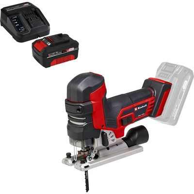 Einhell Professional TP-JST 18/135 Li BL 18v Cordless Brushless Jigsaw 2 x 4ah Li-ion Battery Charger No Case