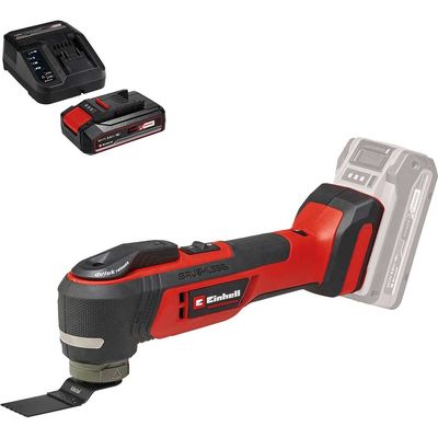 Einhell Professional TP-MG 18 Li BL 18v Cordless Brushless OIS Oscillating Multi Tool 1 x 2.5ah Li-ion Battery Charger No Case