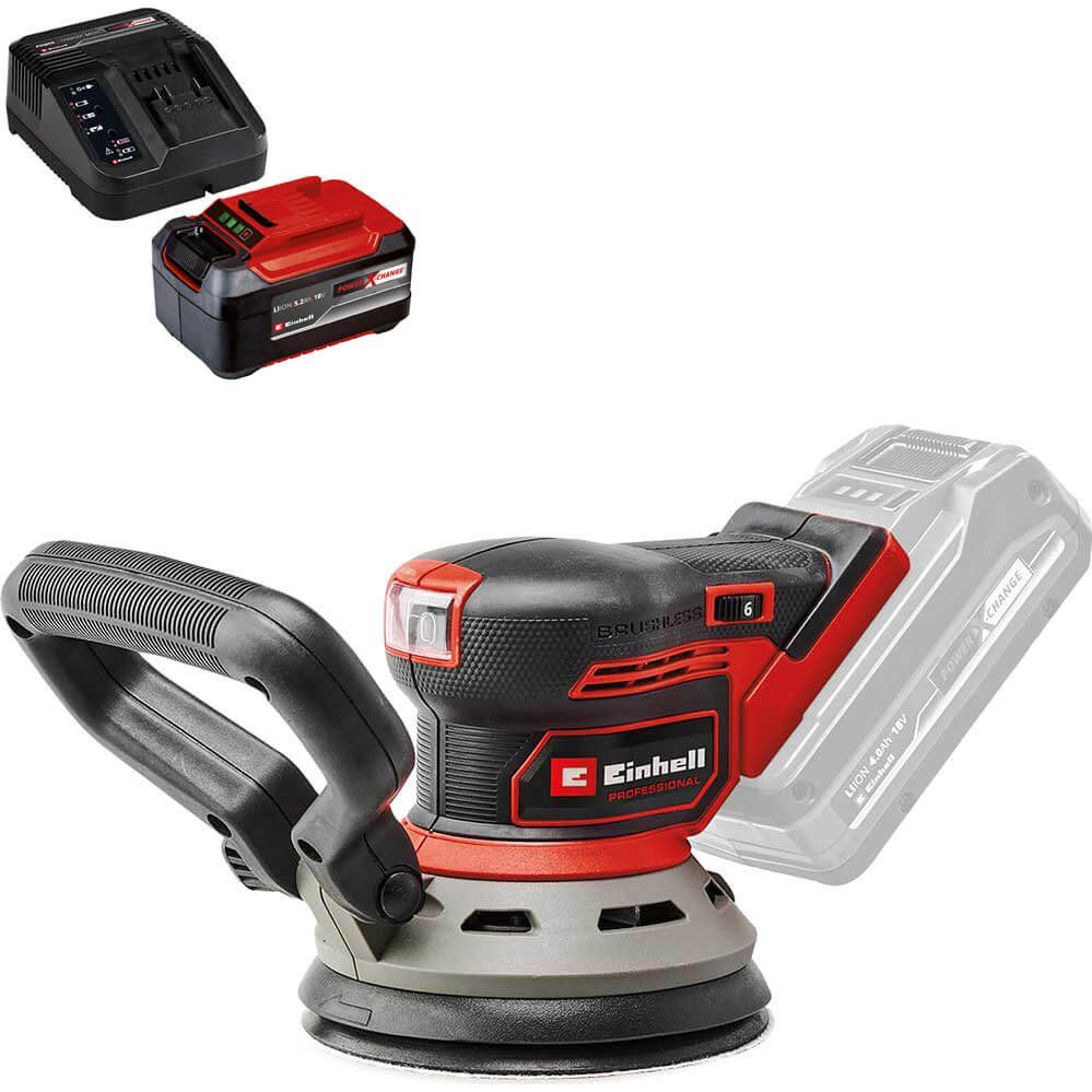 Einhell Professional TP-RS 18/32 Li BL 18v Cordless Brushless Disc Sander 125mm - Image 1