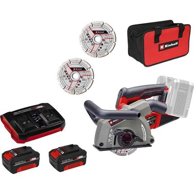 Einhell Professional TP-MA 36/30 Li BL 36v Cordless Brushless Wall Chaser 4 x 4ah Li-ion Twin or Dual Battery Charger Bag