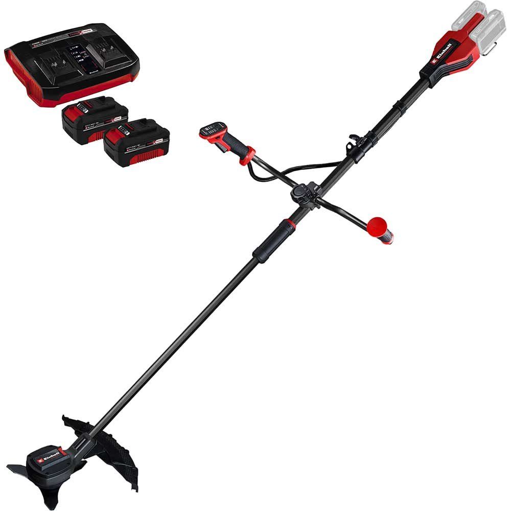 Einhell Professional GP-BC 36/430 Li BL 36v Cordless Brushless Brush Cutter 255/430mm 2 x 4ah Li-ion Twin or Dual Battery Charger - Image 1
