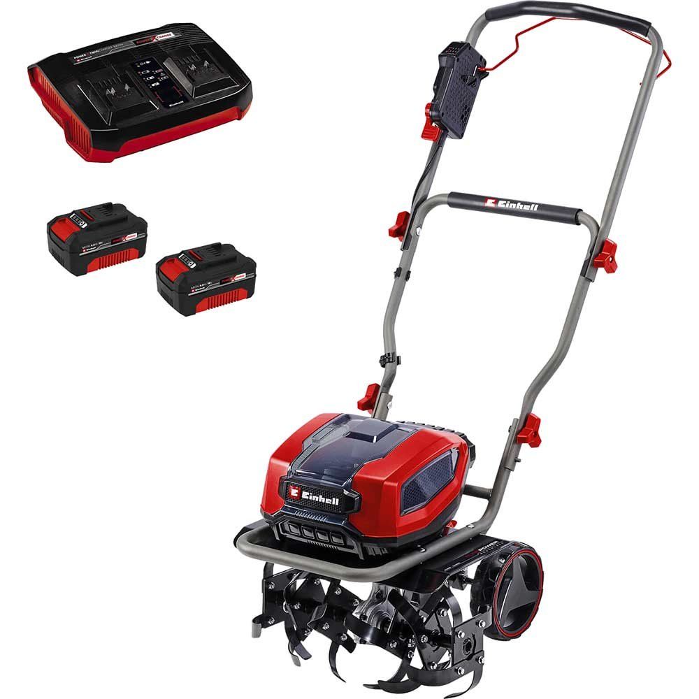 Einhell Professional GP-CR 36/45 Li E BL 36v Cordless Brushless Tiller 450mm 2 x 4ah Li-ion Twin or Dual Battery Charger - Image 1