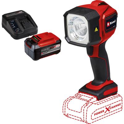 Einhell TC-CL 18/350 Li 18v Cordless LED Work Light Torch 1 x 4ah Li-ion Charger