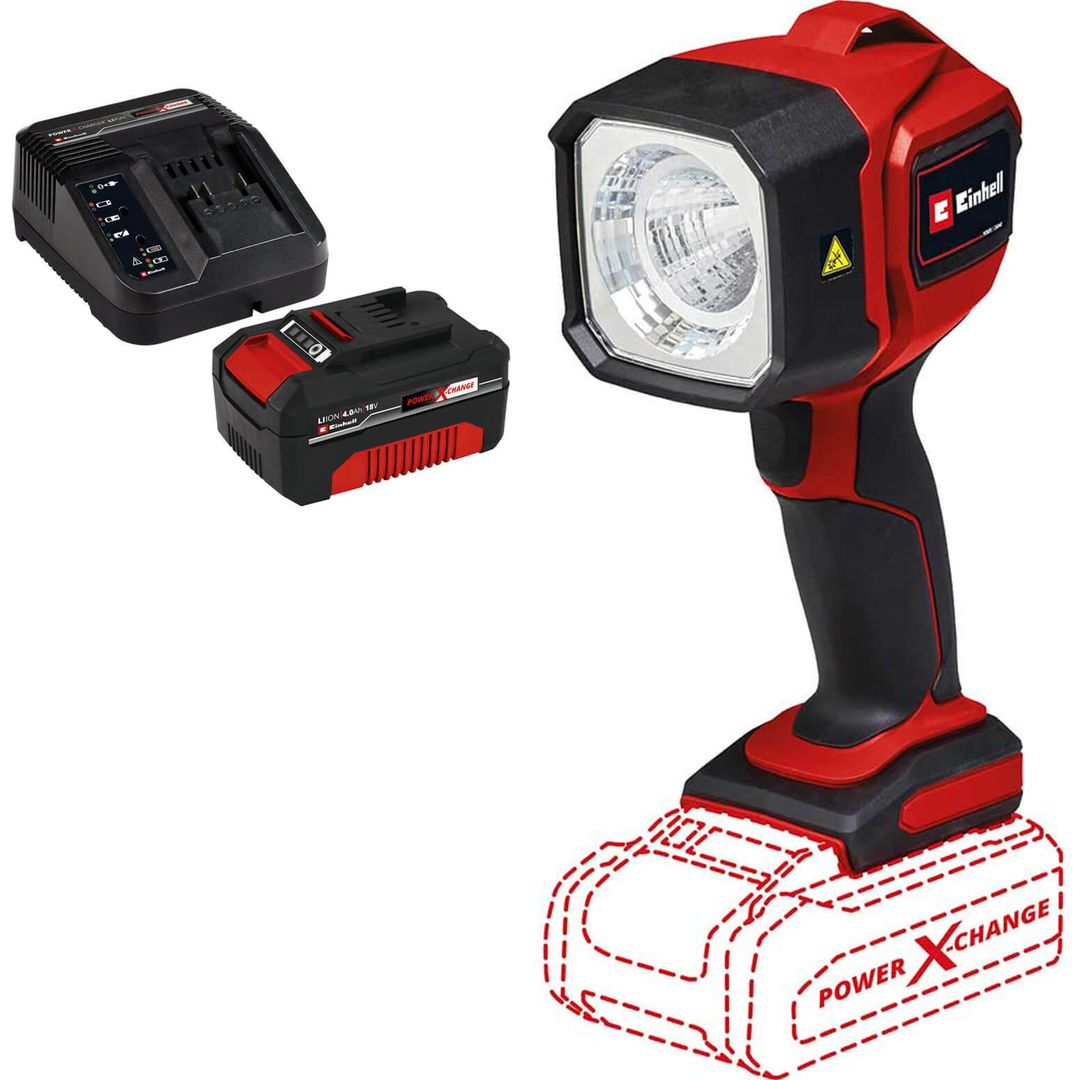 Einhell TC-CL 18/350 Li 18v Cordless LED Work Light Torch - Image 1