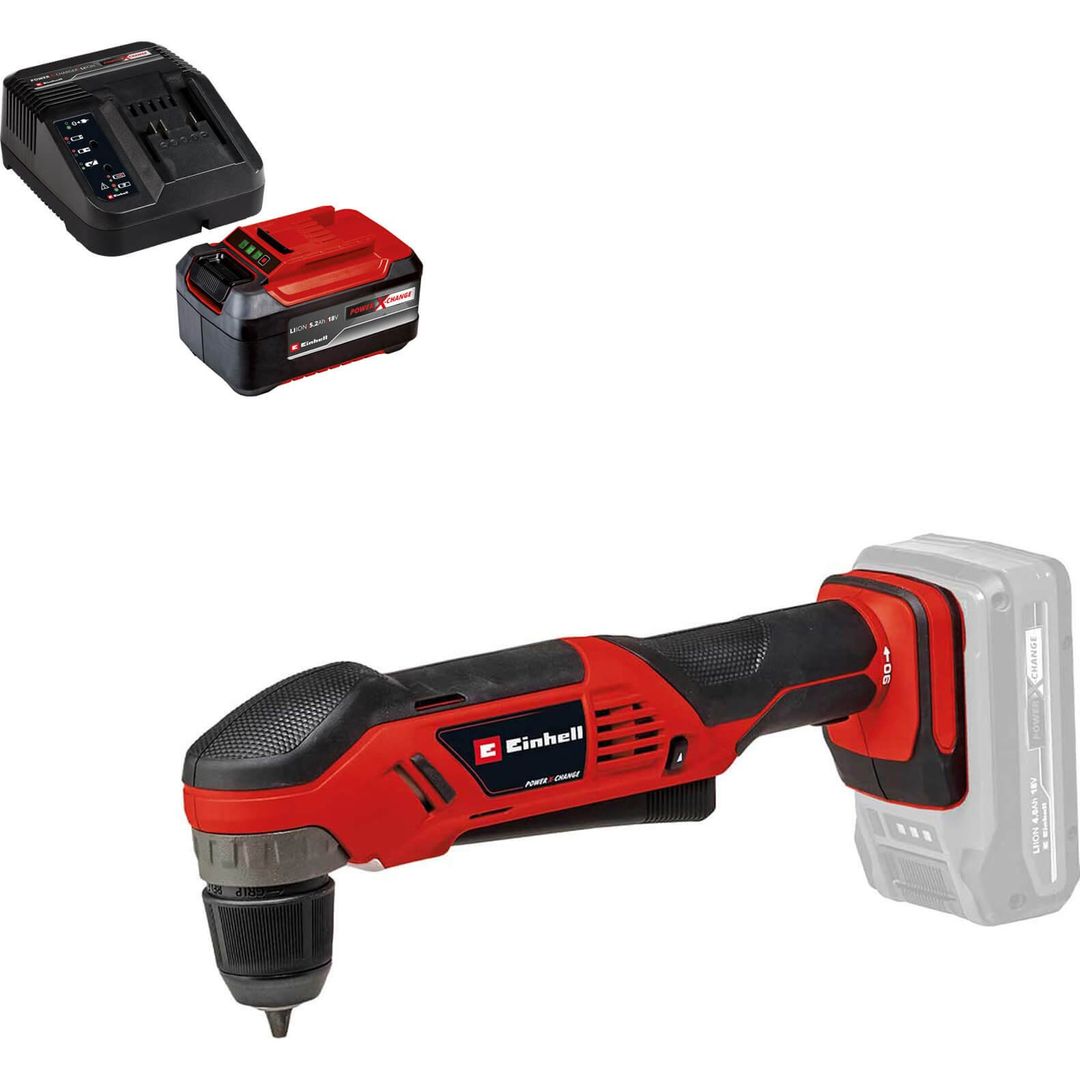 Einhell TE-AD 18 Li 18v Cordless Angle Drill - Image 1