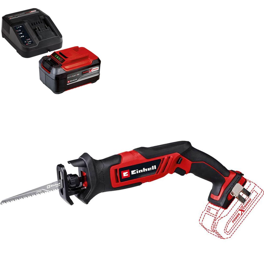 Einhell TE-AP 18/13 Li 18v Cordless One Handed Reciprocating Saw - Image 1