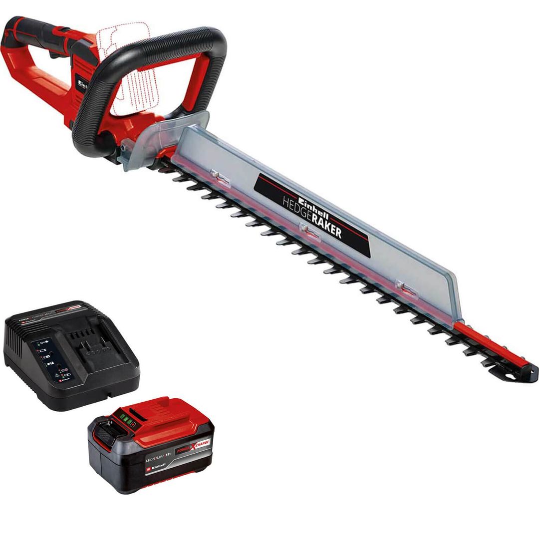 Einhell GE-CH 18/60 Li 18v Cordless Hedge Trimmer 600mm - Image 1