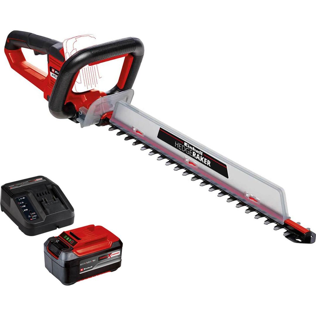 Einhell ARCURRA 18/55 18v Cordless Hedge Trimmer 550mm - Image 1
