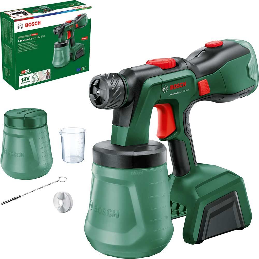 Bosch ADVANCEDSPRAY 18V-500 P4A 18v Cordless Paint Spray System - Image 1