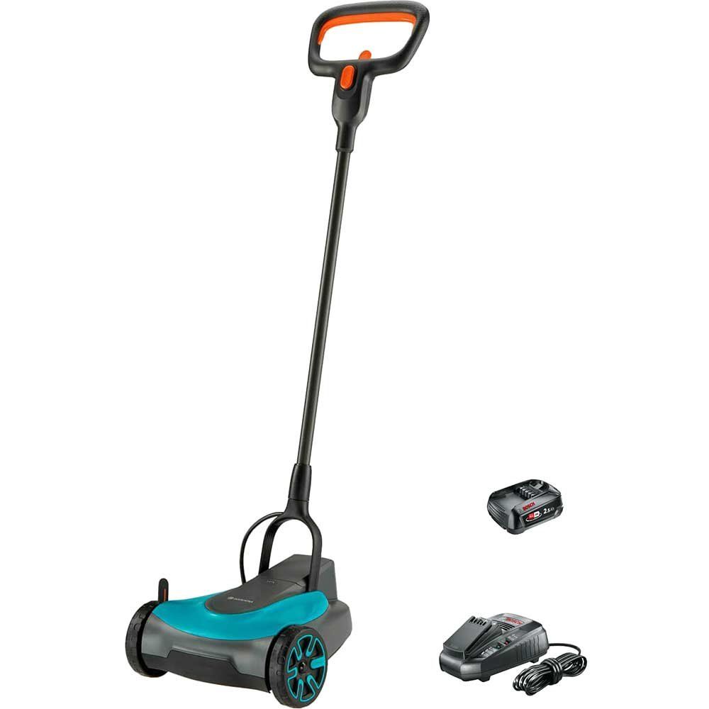 Gardena HANDYMOWER P4A 18v Cordless Rotary Lawnmower 220mm - Image 1