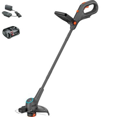 Gardena EASYTRIM 25 P4A 18v Cordless Grass Trimmer 250mm 1 x 4ah Li-ion Charger