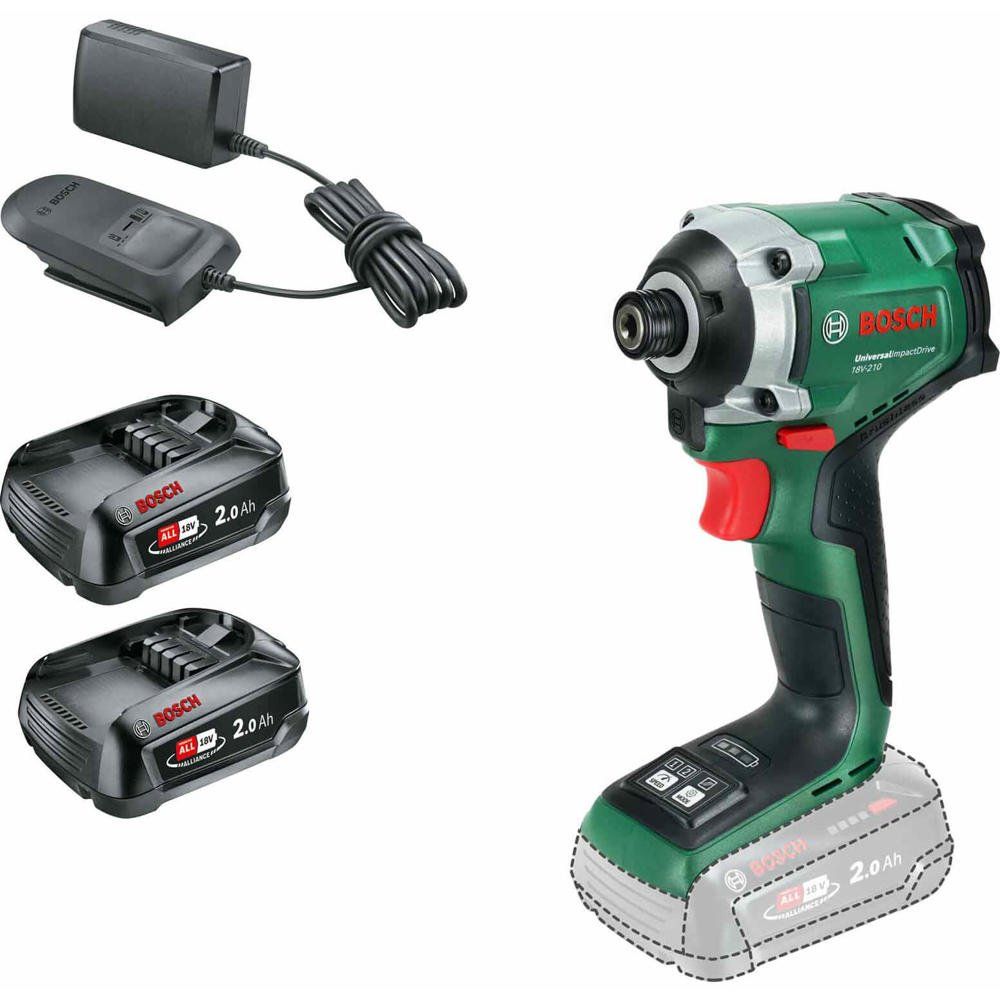 Bosch UNIVERSALIMPACTDRIVE 18V-210 18v P4A Cordless Brushless Impact Driver - Image 1