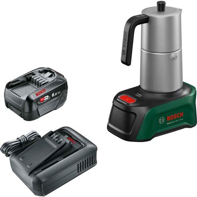 Bosch EASYMOKA 18V-2 INOX 18v P4A Cordless Coffee Maker 2 x 4ah Li-ion Charger No Case