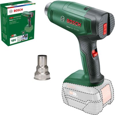 Bosch EASYHEAT 18V-500 18v P4A Cordless Hot Air Heat Gun 2 x 4ah Li-ion Charger No Case