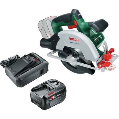 Bosch EASYCIRC 18V-48 18v P4A Cordless Circular Saw 150mm 1 x 6ah Li-ion Charger No Case