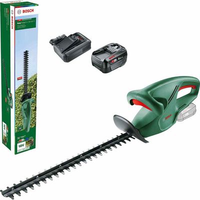 Bosch EASYHEDGECUT 18V-44-11 P4A 18v Cordless Hedge Trimmer 440mm 1 x 4ah Li-ion Battery Charger