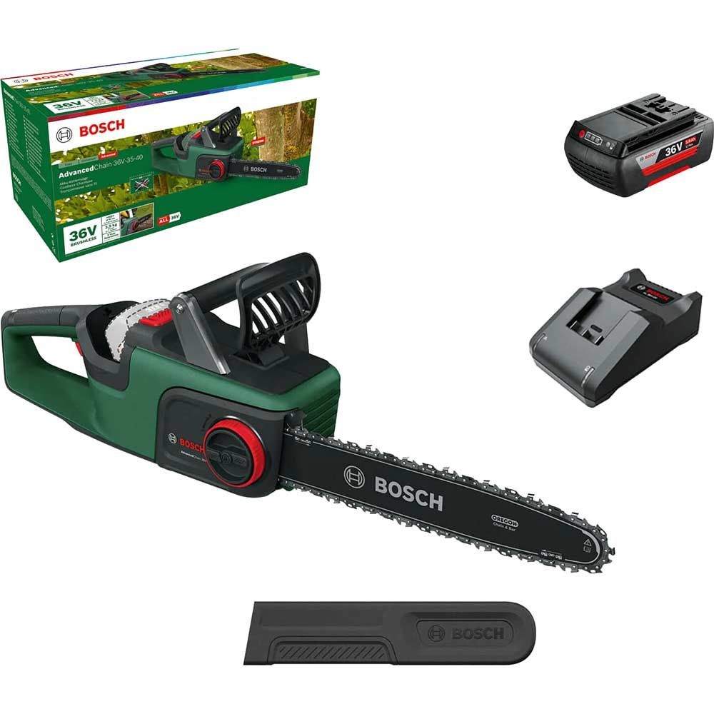 Bosch ADVANCEDCHAIN 36V-35-40 36v Cordless Chainsaw 350mm - Image 1