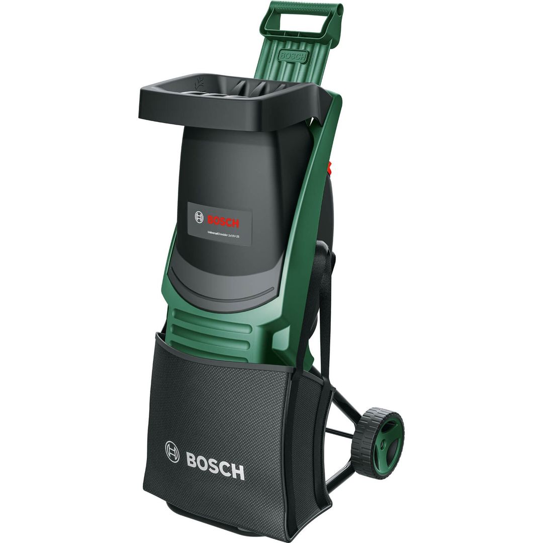 Bosch UNIVERSALSHREDDER 2X18V-25 P4A 36v Cordless Garden Shredder - Image 1
