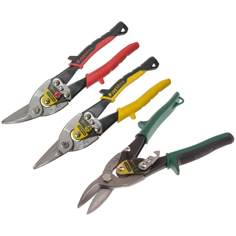 Stanley 3 Piece FatMax Aviation Snips Kit - Image 1