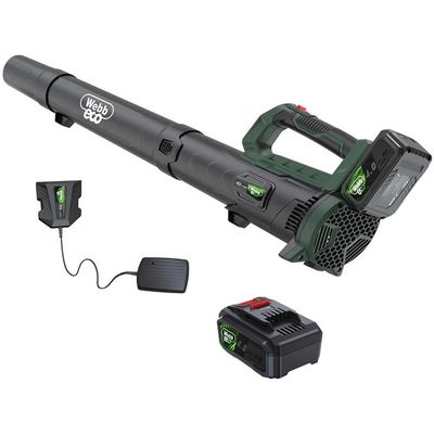 Webb Eco WEV20AB 20v Cordless Axial Garden Leaf Blower