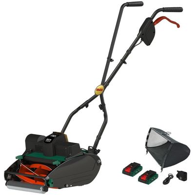 Webb WEV2012R 20v Eco Cordless Cylinder Lawnmower 300mm