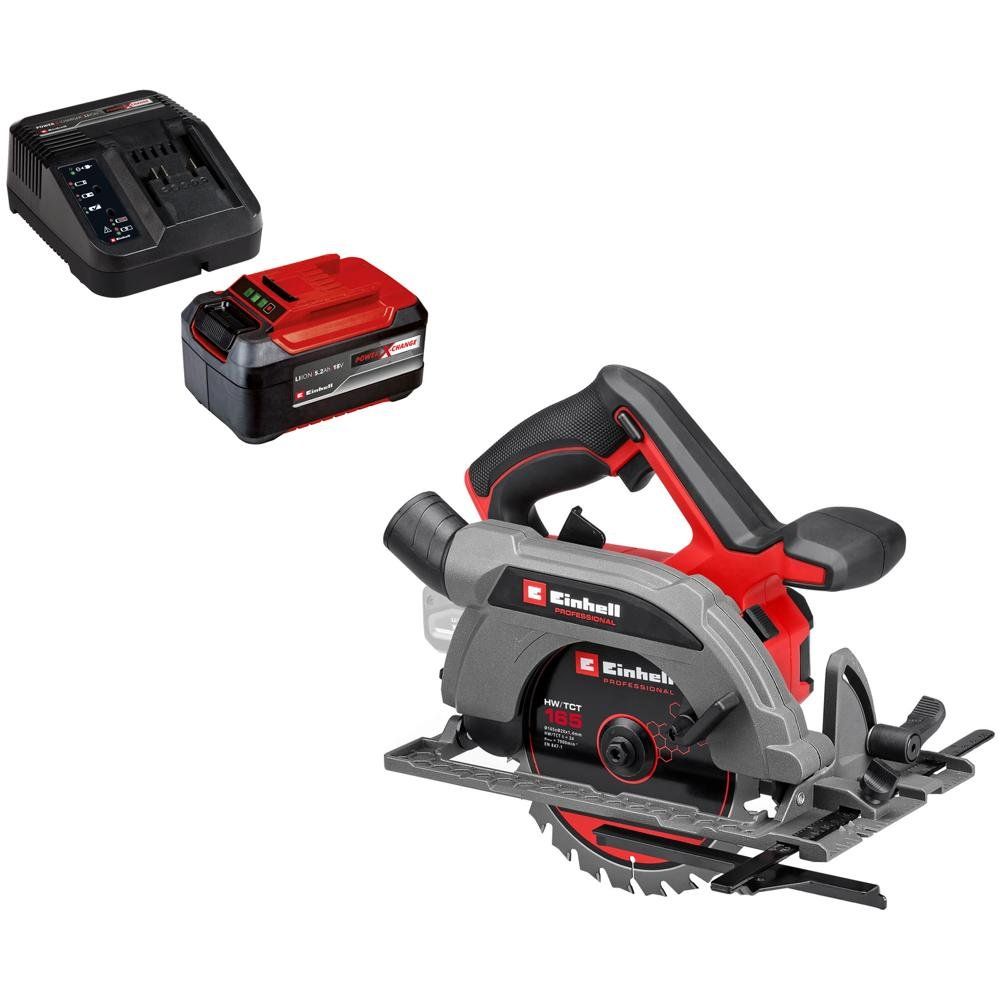 Einhell Professional TP-CS 18/165 Li BL 18v Cordless Brushless Circular Saw 165mm - Image 1