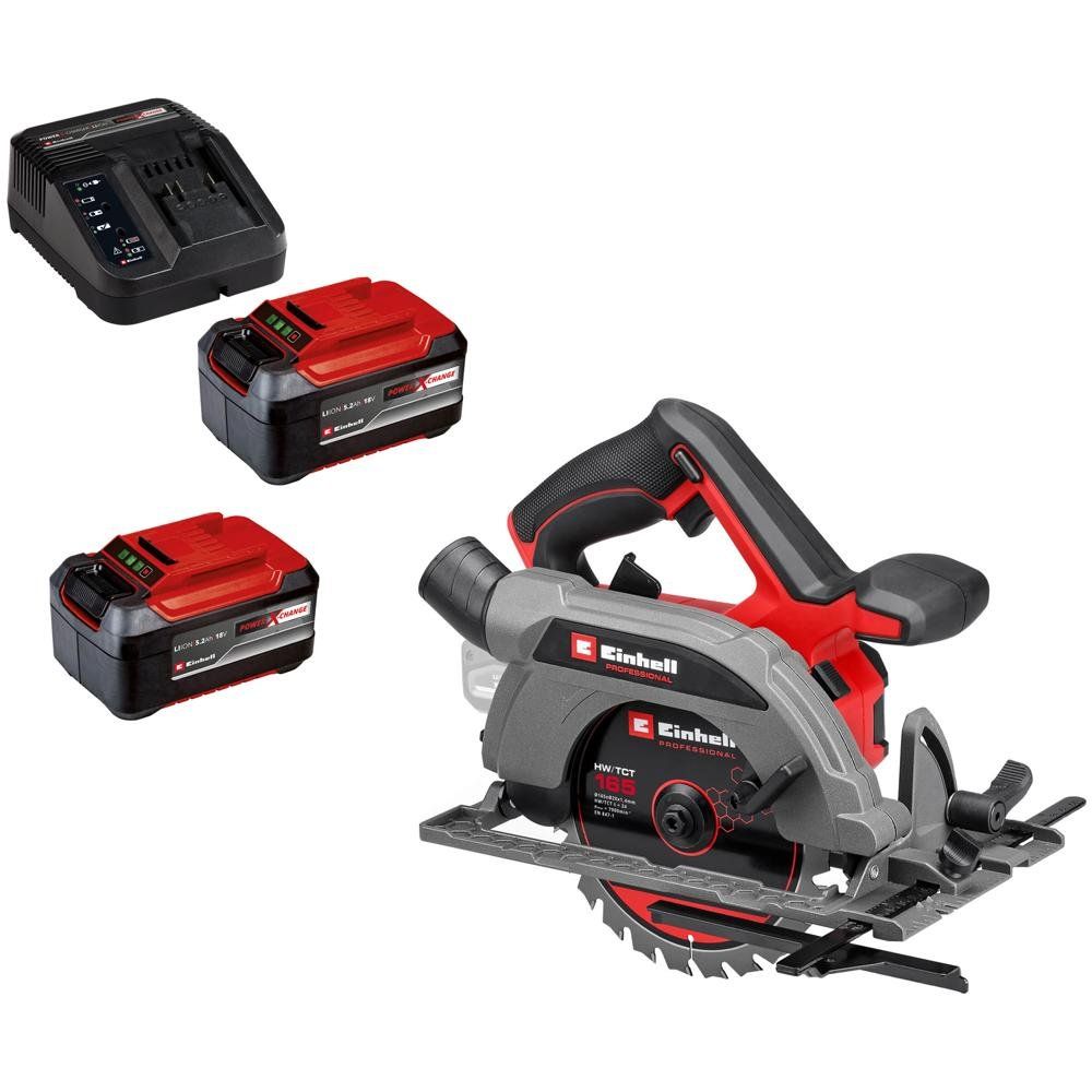 Einhell Professional TP-CS 18/165 Li BL 18v Cordless Brushless Circular Saw 165mm - Image 1