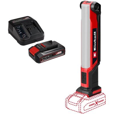 Einhell TE-CL 18/1000 S Li 18v Cordless LED Work Light 2 x 2.5ah Li-ion Charger No Case