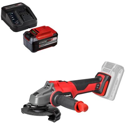 Einhell Professional AXXIO 18/115 18v Cordless Brushless Angle Grinder 115mm