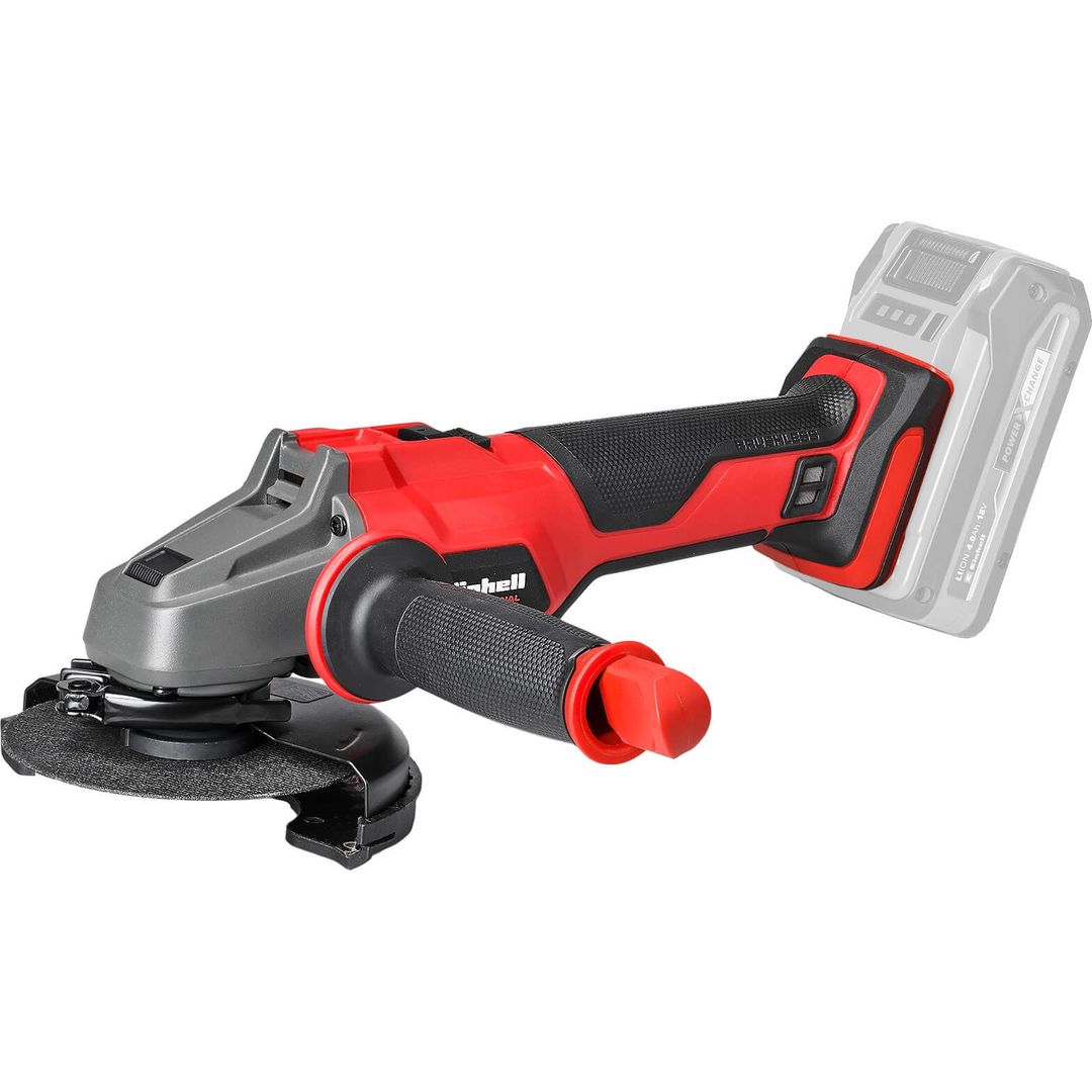 Einhell Professional AXXIO 18/115 18v Cordless Brushless Angle Grinder 115mm 2 x 8ah Plus Li-ion Charger No Case - Image 1