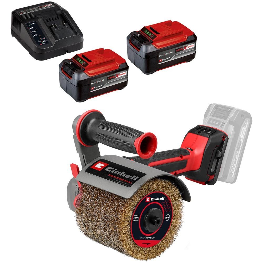 Einhell Professional TP-BR 18/32 Li BL 18v Cordless Brushless Sanding Roller 1 x 5.2ah Plus Li-ion Charger No Case - Image 1